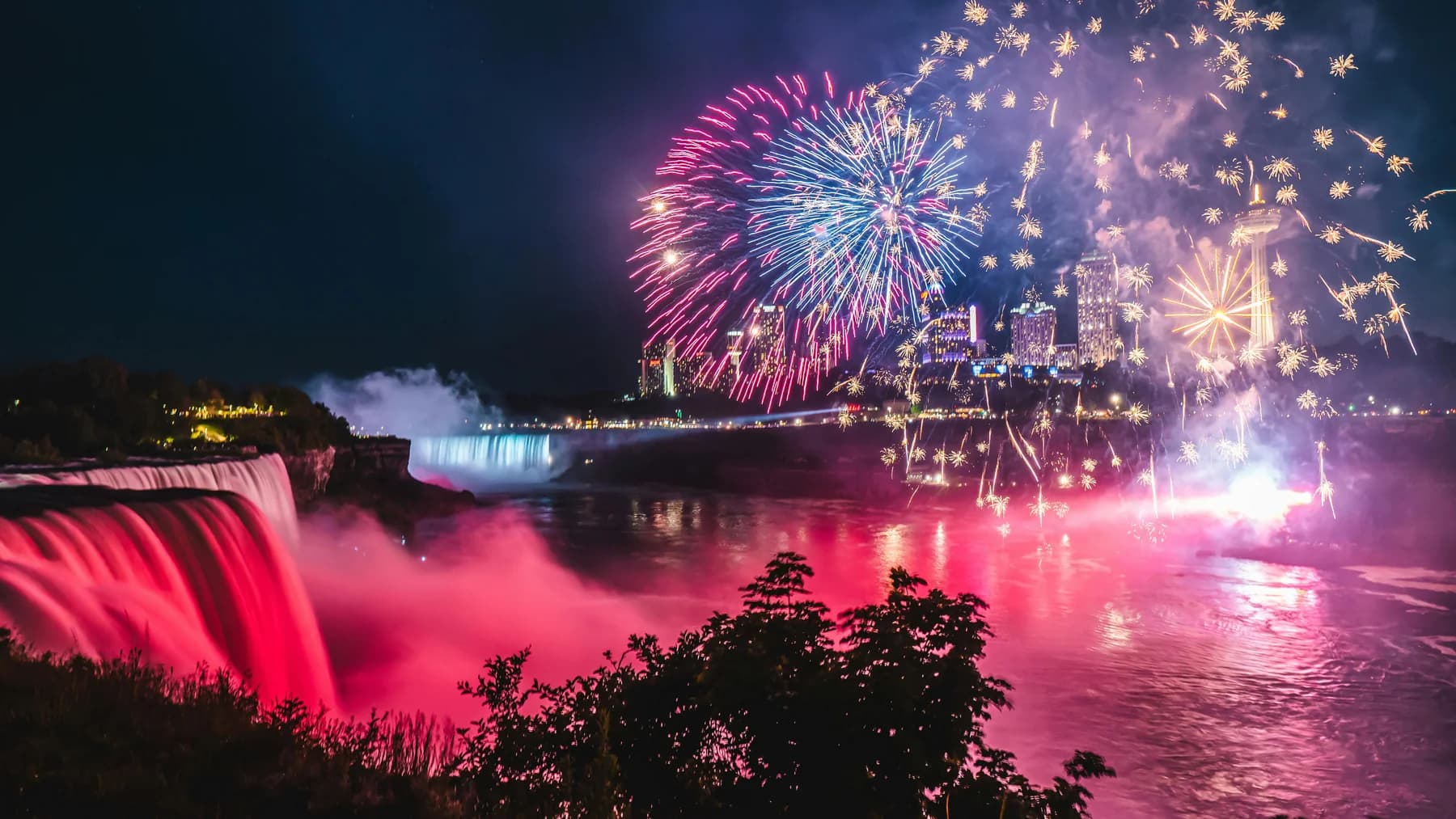 Fireworks — Niagara Falls